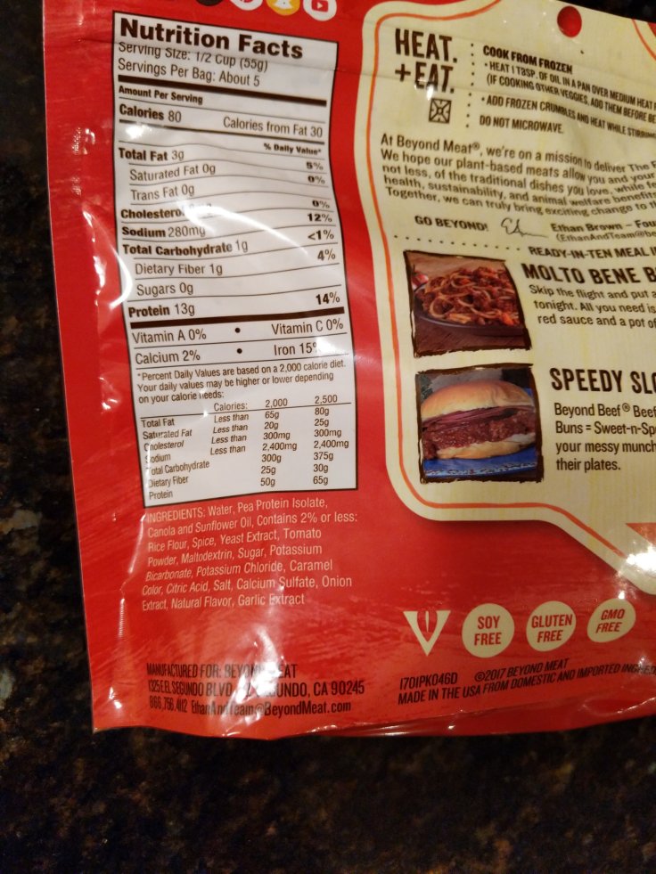 Look at those macros and nutrients&nbsp;