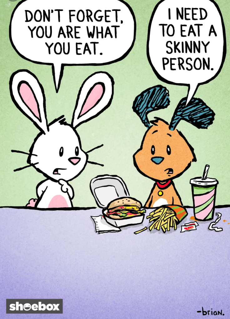 Fantastic shoebox comic on eating!&nbsp;
