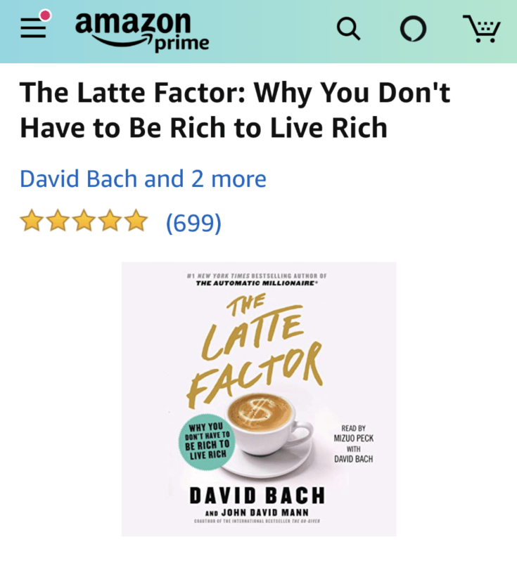 Book: The Latte&nbsp;Factor