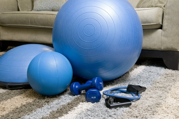 Home workout check!